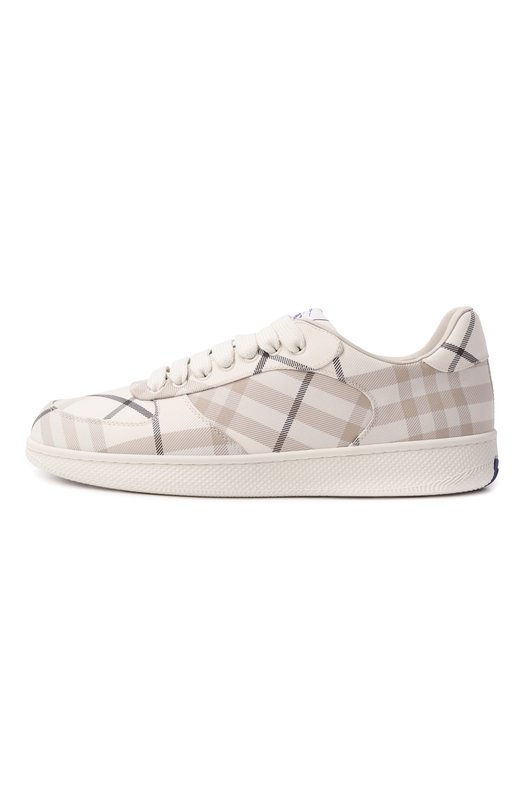 Текстильные кеды Terrace Burberry 8105902 Серый  8105902 Фото 4