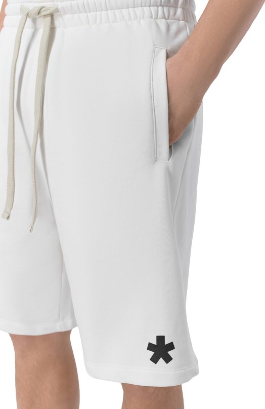 Хлопковые шорты Comme des Fuckdown CFABM01905 Белый  CFABM01905 Фото 5