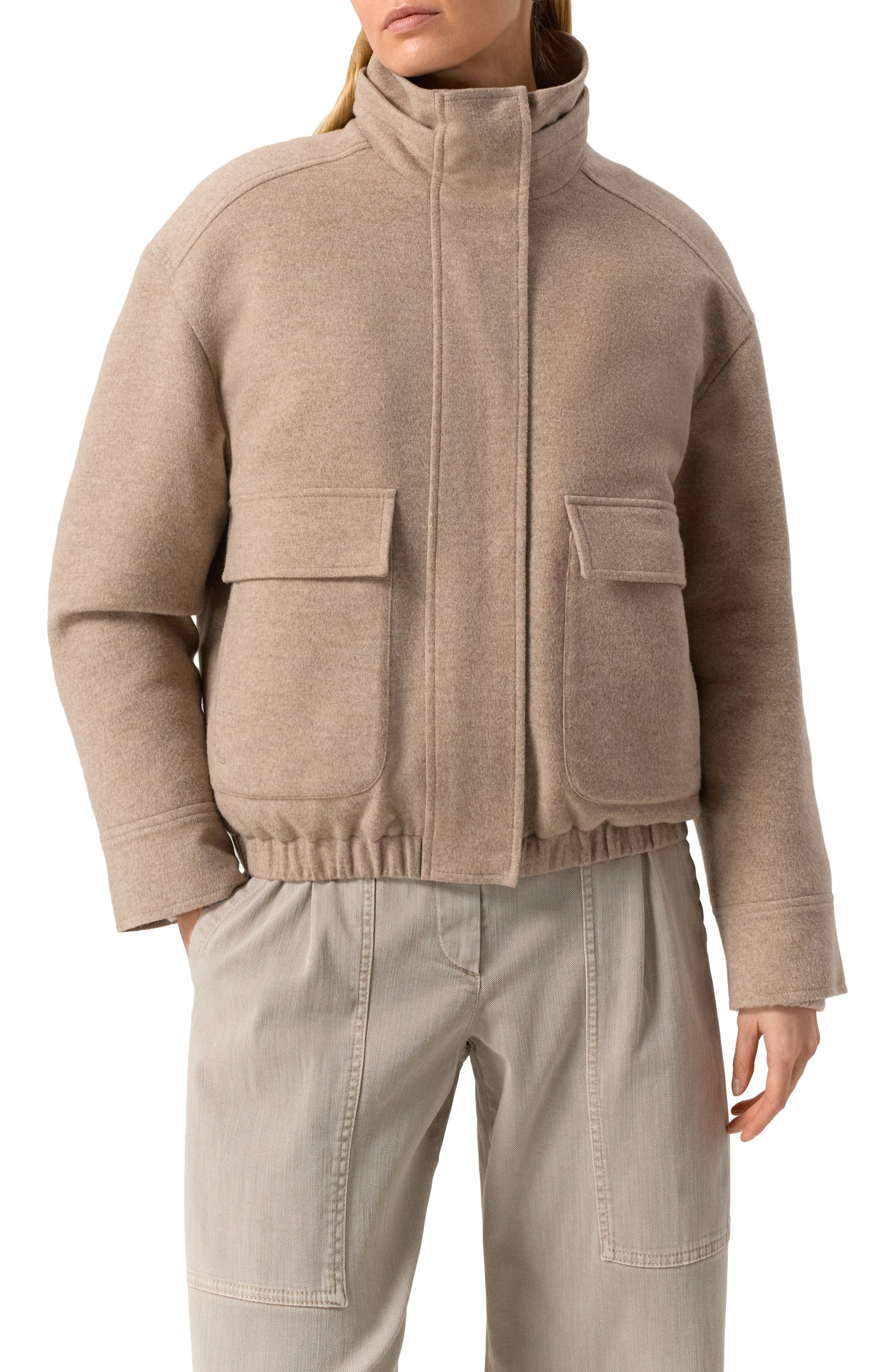 Кашемировая куртка с отделкой из овчины MVST, арт. KTBCK-X1216-2, фото 3