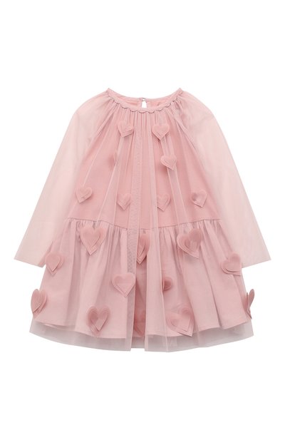 Платье STELLA MCCARTNEY светло-розового цвета по цене 10950 руб., арт. 603506/SRK26, фото 1 Платье STELLA MCCARTNEY, арт. 603506/SRK26, фото 1