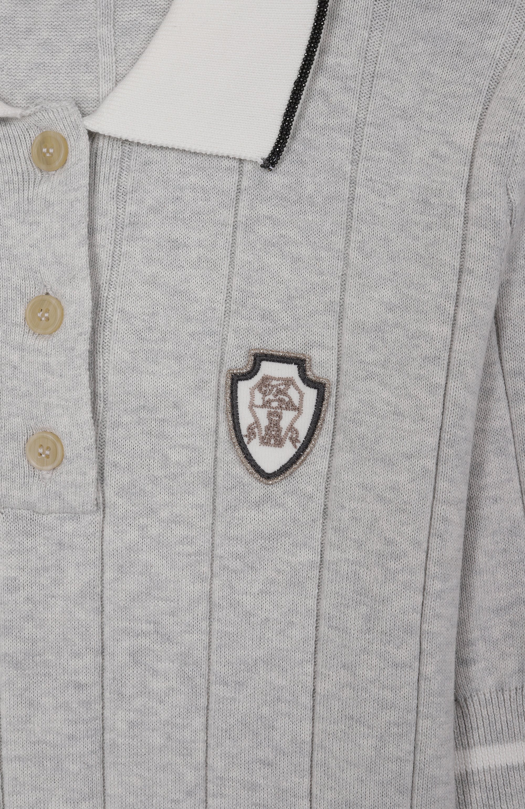 Хлопковое поло BRUNELLO CUCINELLI, арт. B19M18405C, фото 3