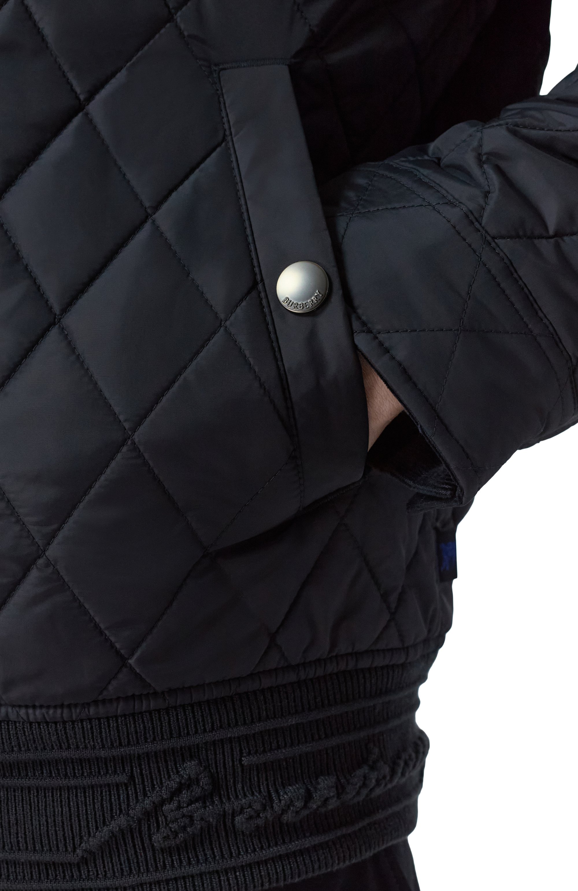 Утепленный бомбер BURBERRY, арт. 8110187, фото 5