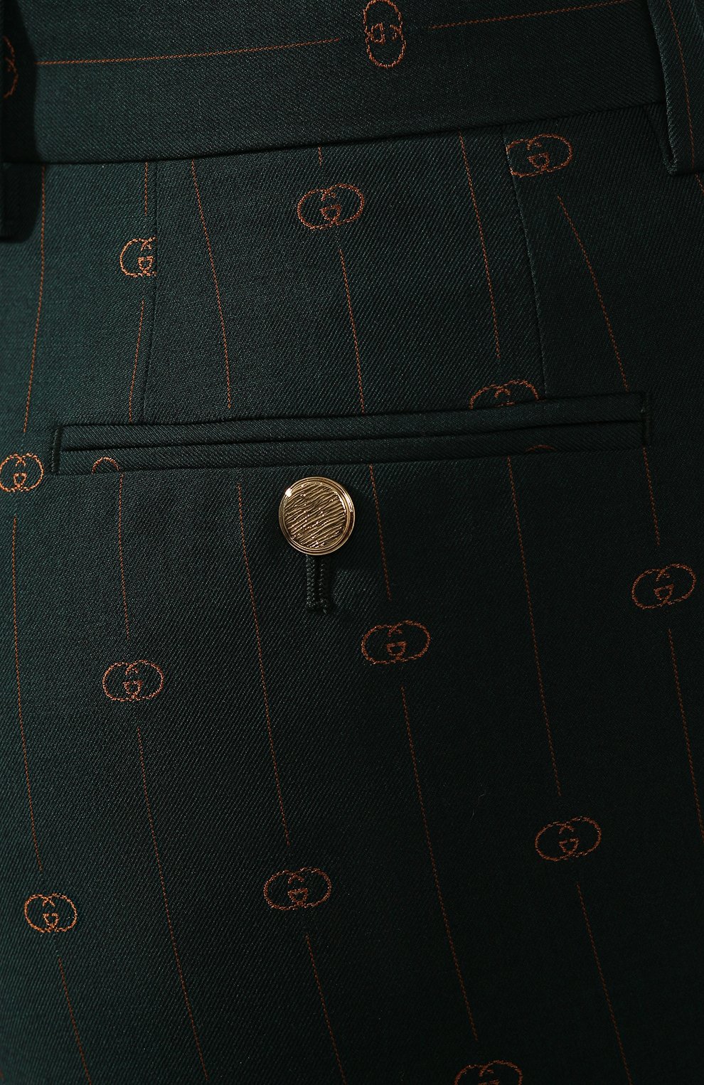 Шерстяные брюки GUCCI, арт. 570604/ZABJ0, фото 5