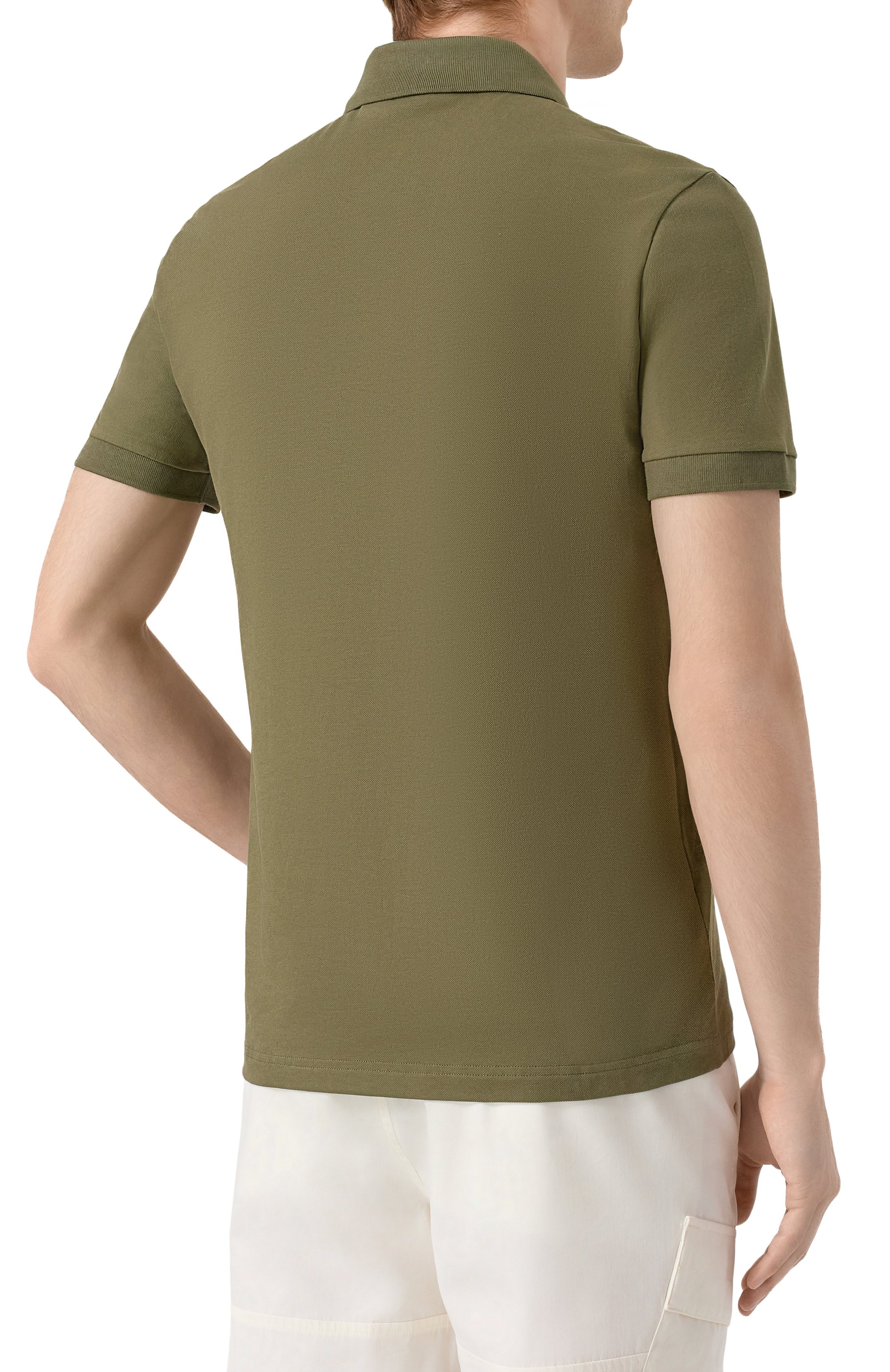 Хлопковое поло BOSS ORANGE, арт. 50507803, фото 4