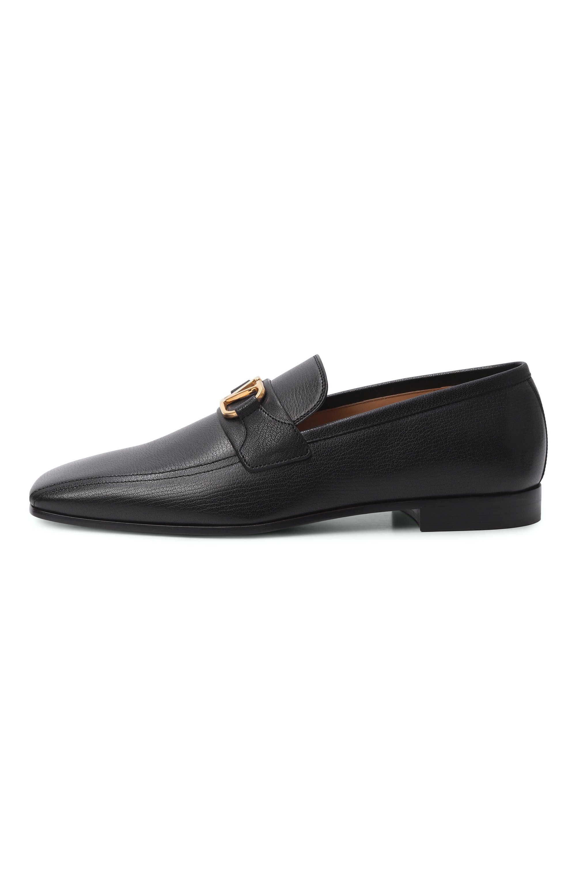 Кожаные лоферы vlogo signature VALENTINO, арт. 8Y0S0N03/ZWD, фото 3