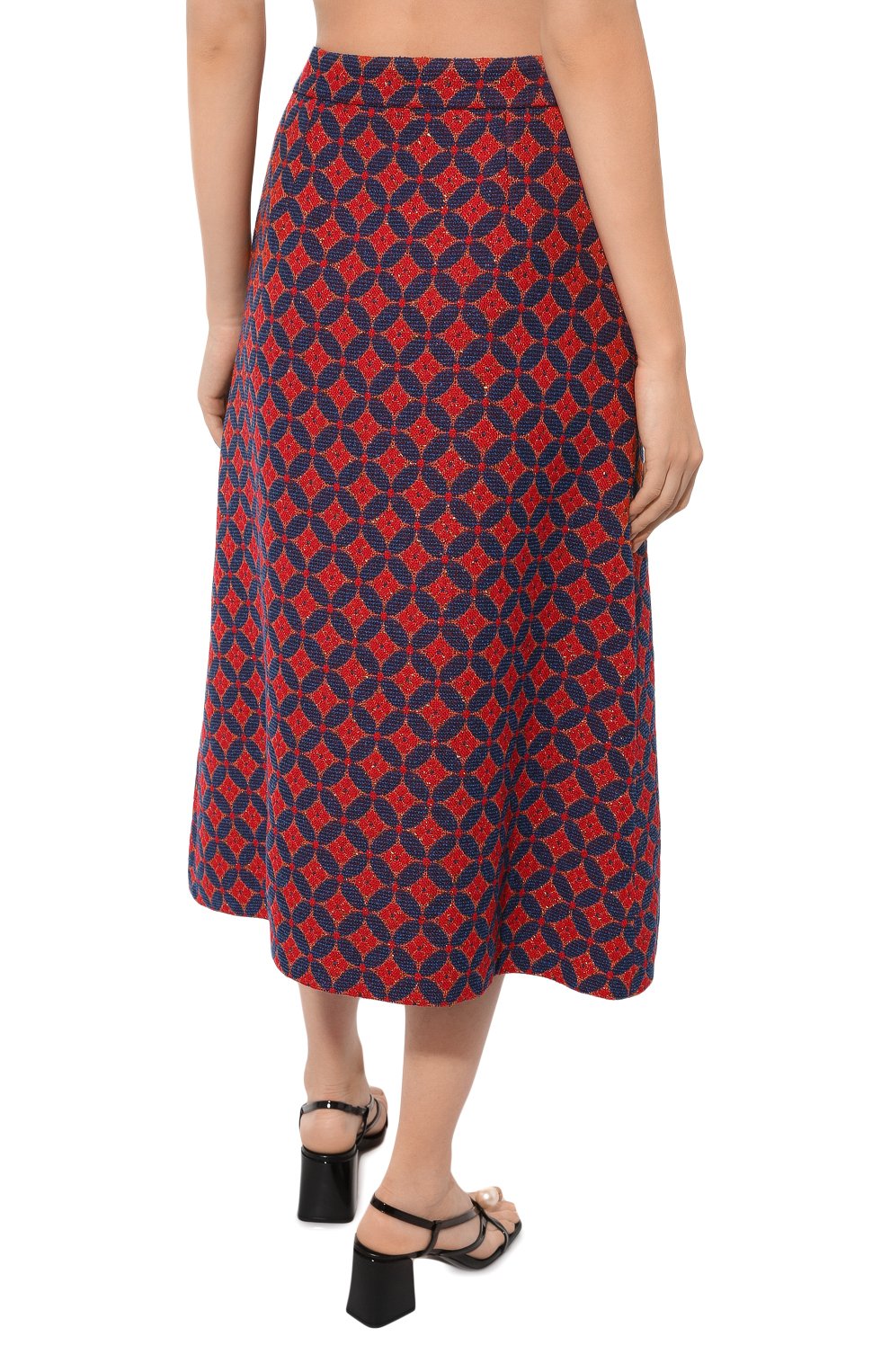 Хлопковая юбка GUCCI, арт. 649618 ZAF6X, фото 4