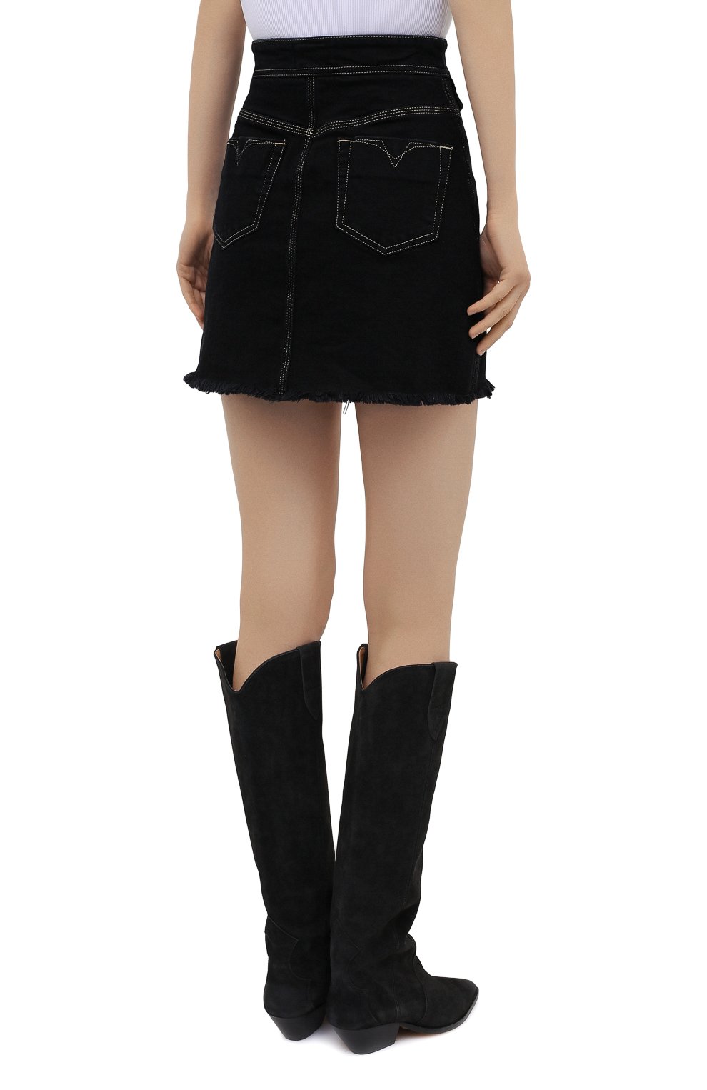 Джинсовая юбка VERSACE JEANS COUTURE, арт. A9HWA33I-WDP853/ALL4P, фото 4