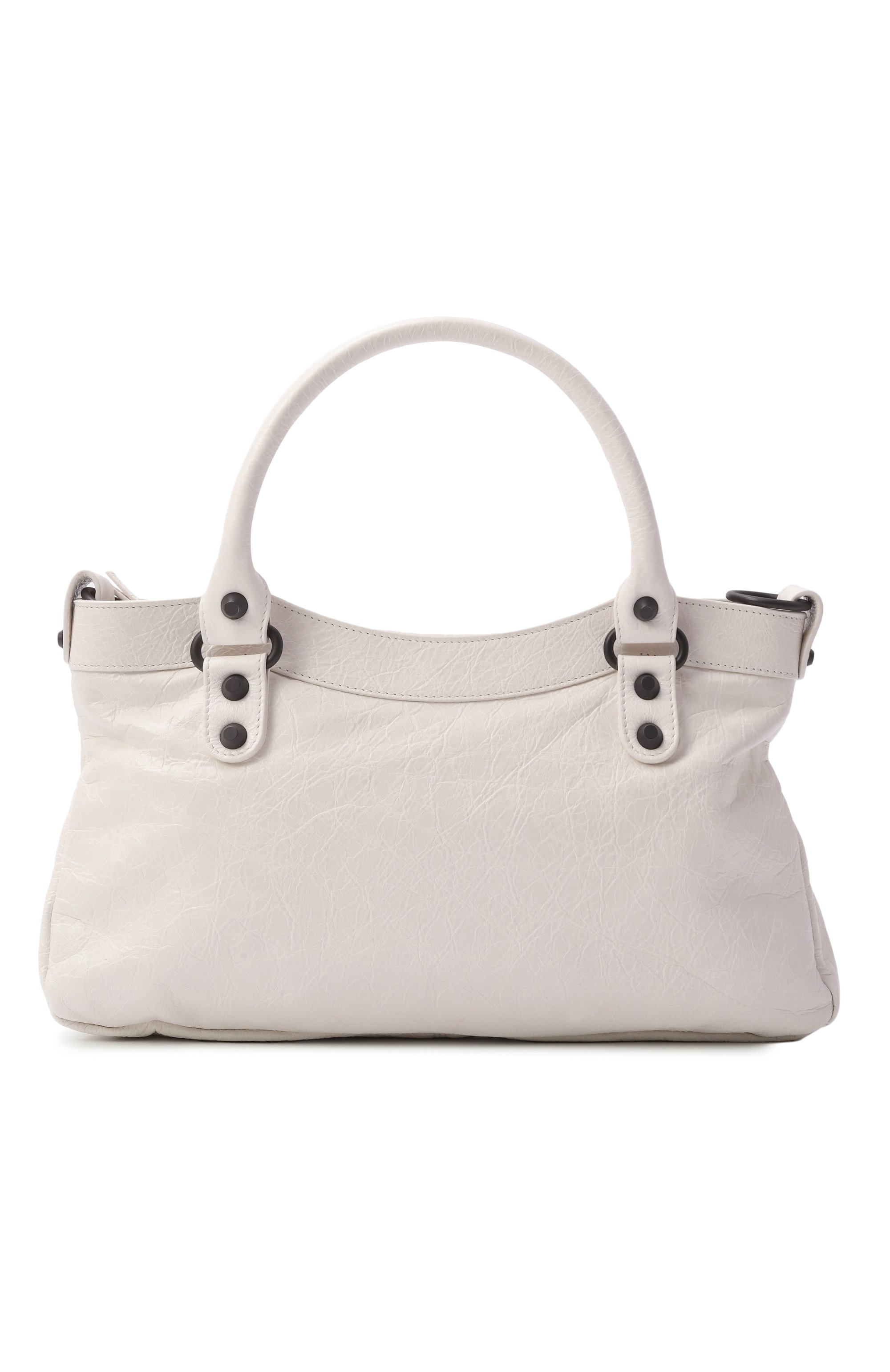 Сумка le city first BALENCIAGA белого цвета по цене 316000 руб., арт. 841458/2AB4W, фото 6 Сумка le city first BALENCIAGA, арт. 841458/2AB4W, фото 6