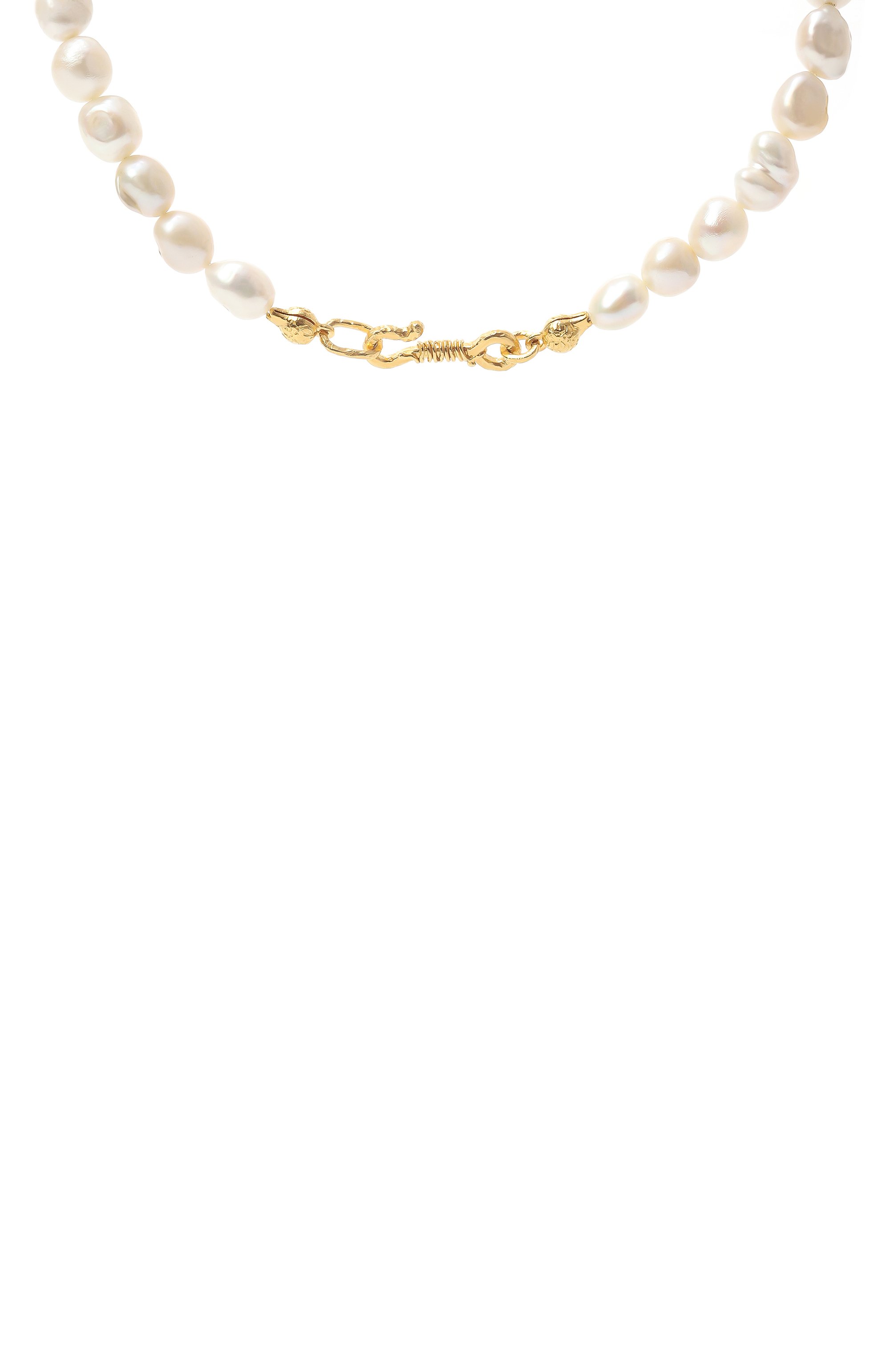 Колье venus ii с жемчугом SEVENWORLDS молочного цвета по цене 28000 руб., арт. SW413/40, фото 4 Колье venus ii с жемчугом SEVENWORLDS, арт. SW413/40, фото 4