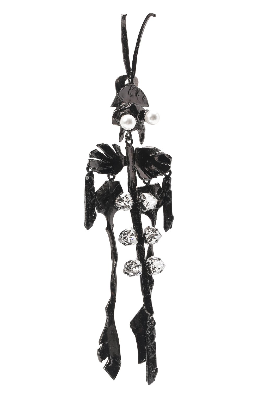 Клипса VALENTINO черного цвета по цене 78700 руб., арт. WW0J0P63/ZBX, фото 3 Клипса VALENTINO, арт. WW0J0P63/ZBX, фото 3