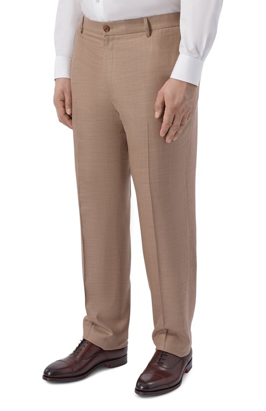 Костюм из шерсти и шелка Stefano Ricci S1SF432800/WK001U Коричневый  S1SF432800/WK001U Фото 4