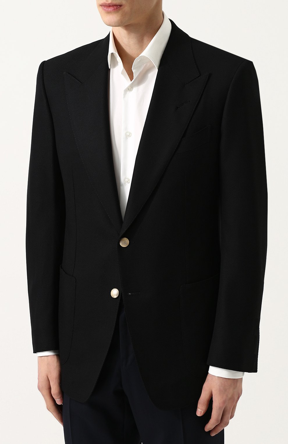 Однобортный шерстяной пиджак TOM FORD, ар т. 350R20/15HA40, фото 3