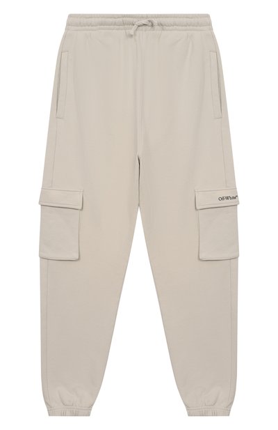 Хлопковые джоггеры OFF-WHITE, арт. 0BCH005S25FLE001/12+, фото 1