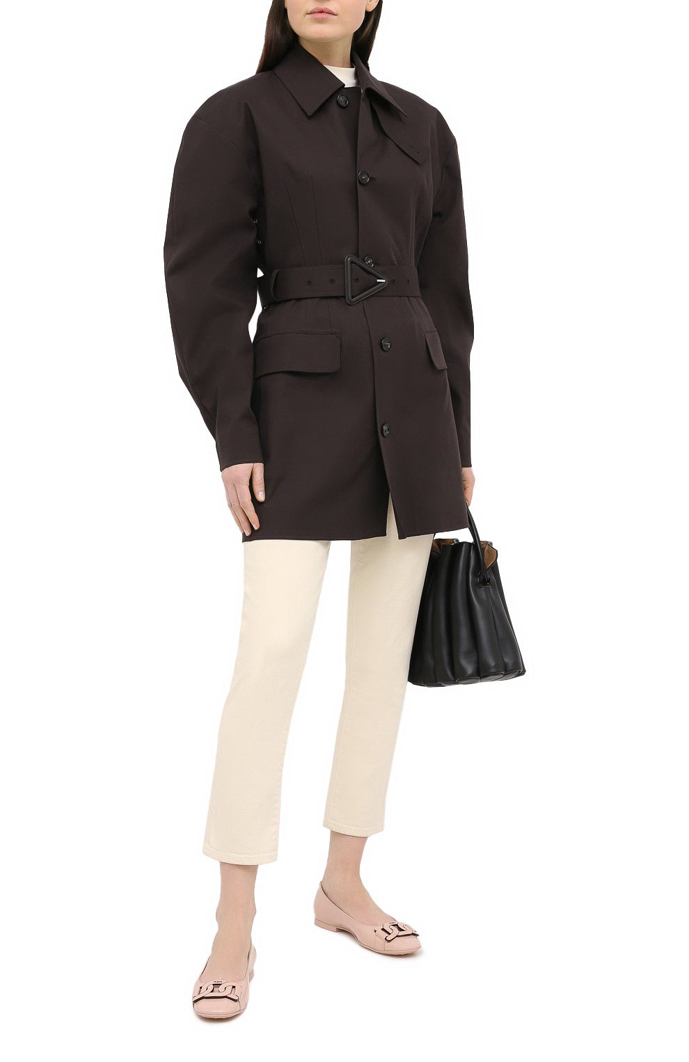 Кожаные балетки TOD’S, арт. XXW06D0EB40SFK, фото 2