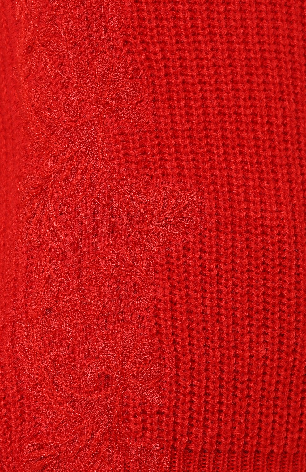 Свитер ERMANNO ERMANNO SCERVINO красного цвета по цене 45400 руб., арт. 45T MG71 AME, фото 5 Свитер ERMANNO ERMANNO SCERVINO, арт. 45T MG71 AME, фото 5