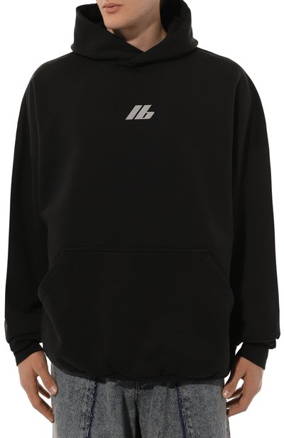 Хлопковое худи BALENCIAGA, арт. 739024/TQVT8, фото 3