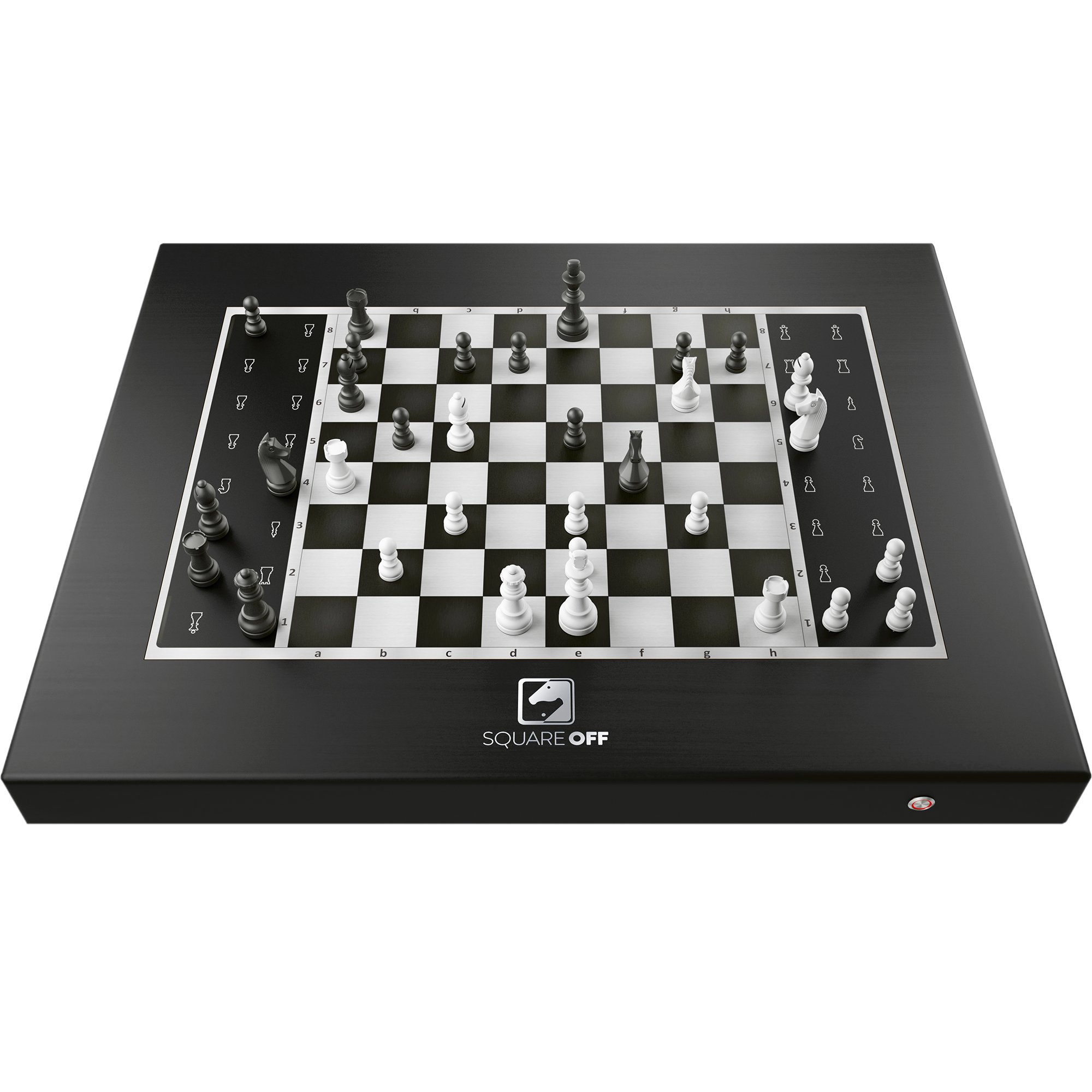 Шахматы grand kingdom set limited black edition SQUARE OFF, арт. SQF-GKS-BLK, фото 2