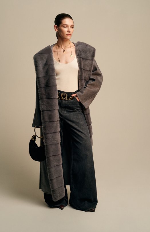Джинсы Chloé CH25ADP02156 Чёрный  CH25ADP02156 Фото 6