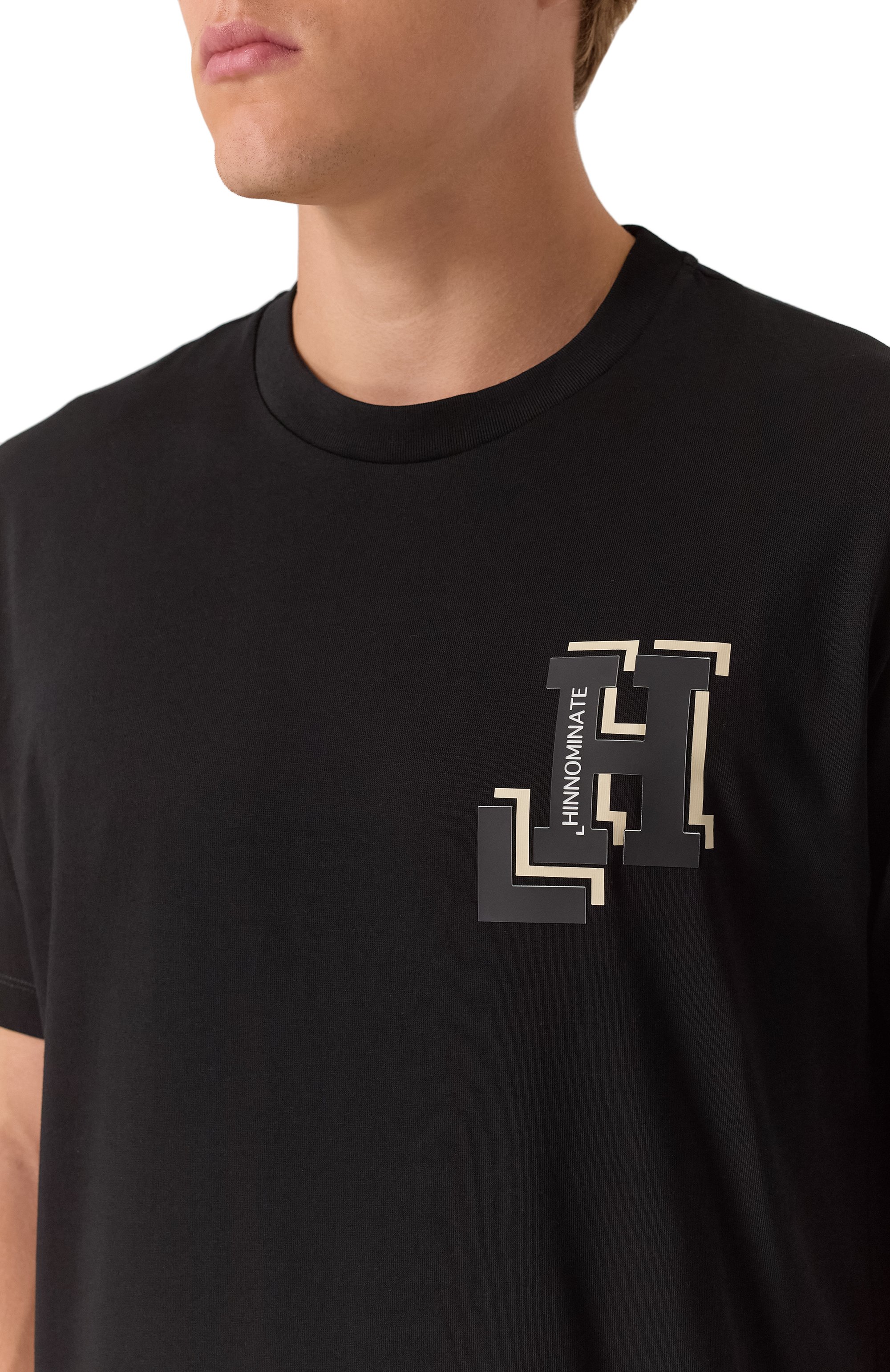 Хлопковая футболка HINNOMINATE, арт. HMABM01442, фото 5