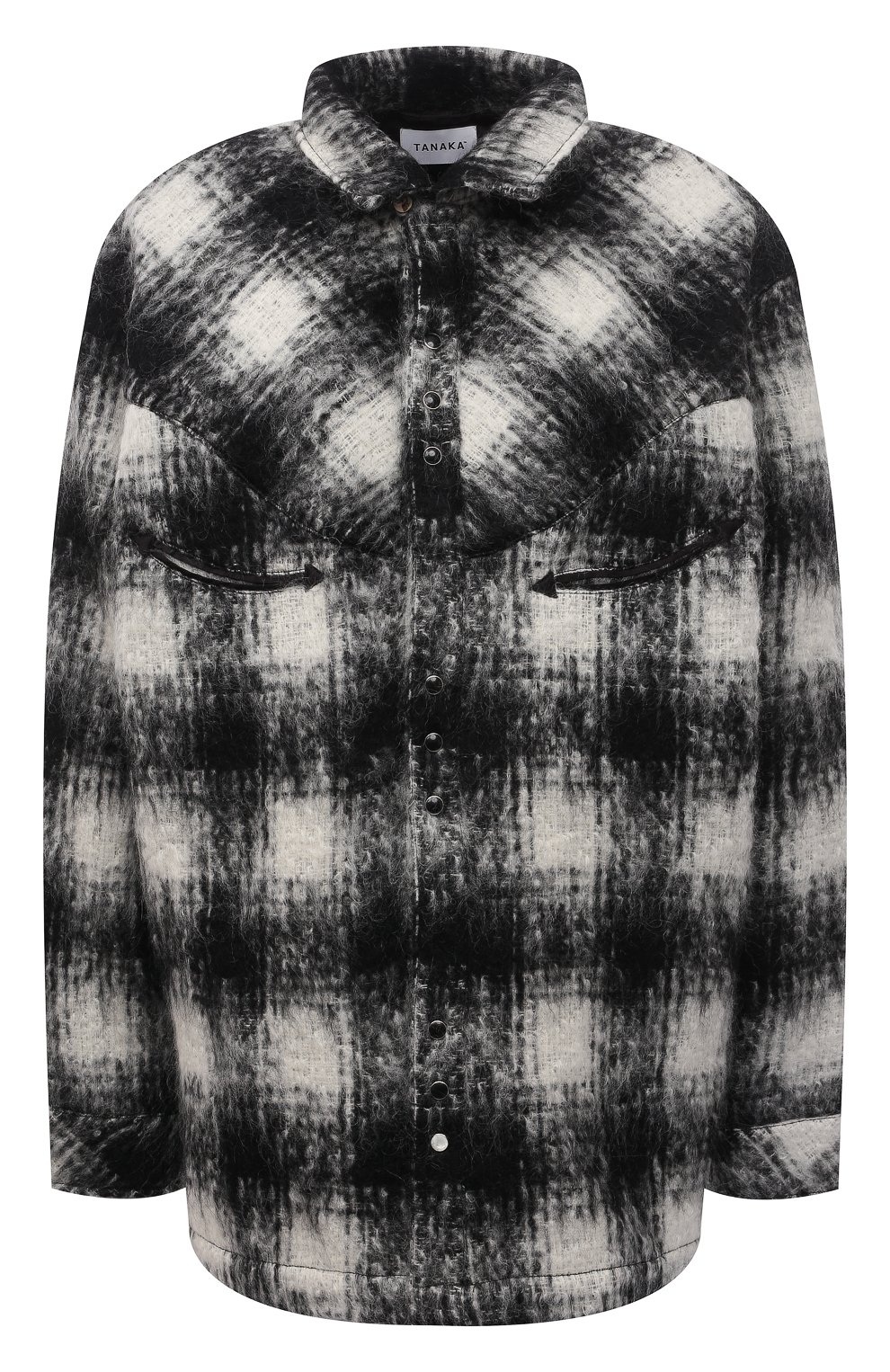 Рубашка TANAKA, арт. ST-94/BLACK SHAGGY PLAID, фото 1