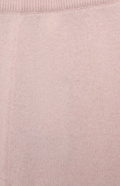 Кашемировые брюки OSCAR ET VALENTINE розового цвета по цене 15500 руб., арт. W23LEG01M, фото 3 Кашемировые брюки OSCAR ET VALENTINE, арт. W23LEG01M, фото 3