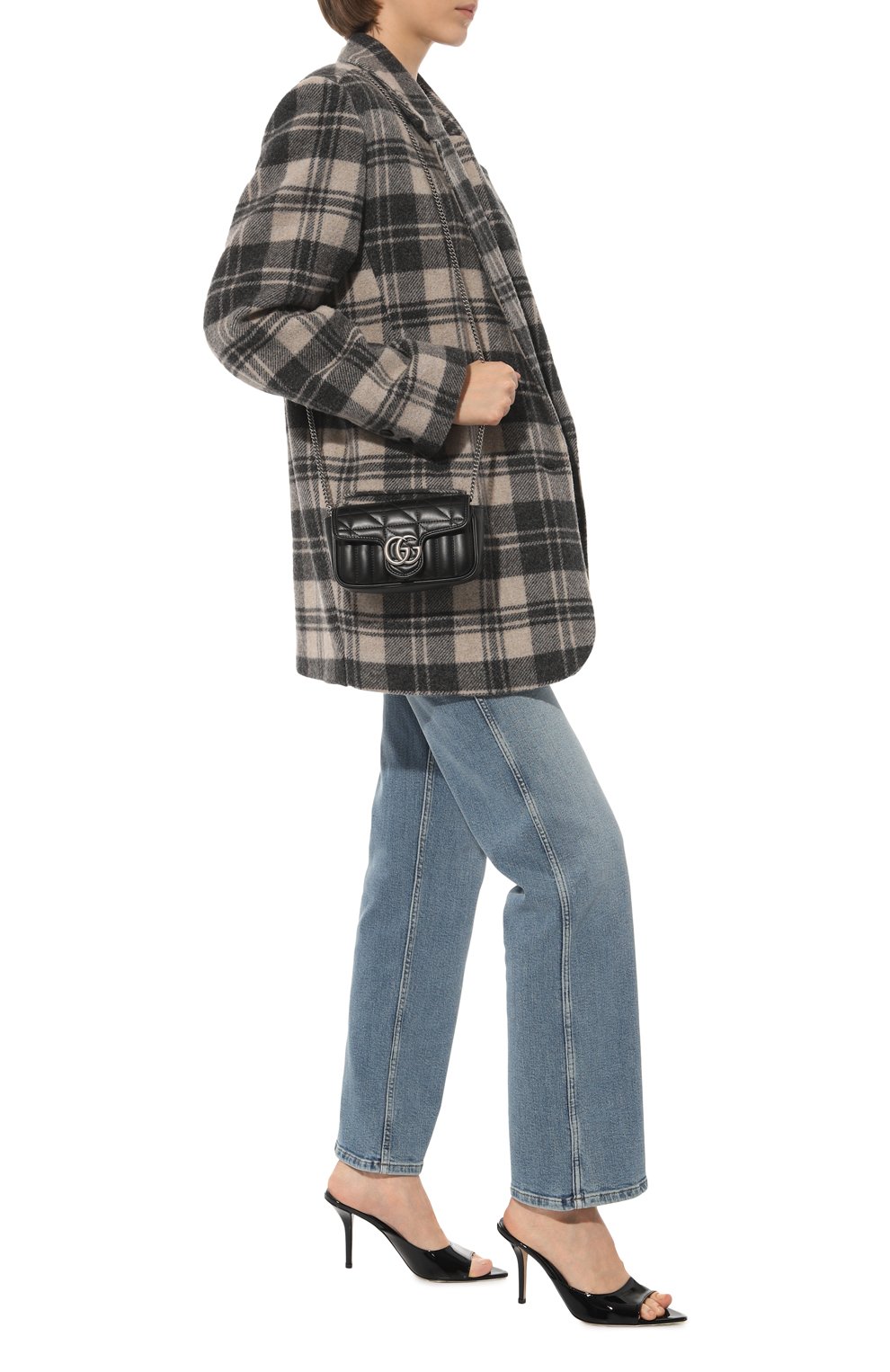 Сумка gg marmont super mini GUCCI, арт. 476433 DTD5N, фото 8