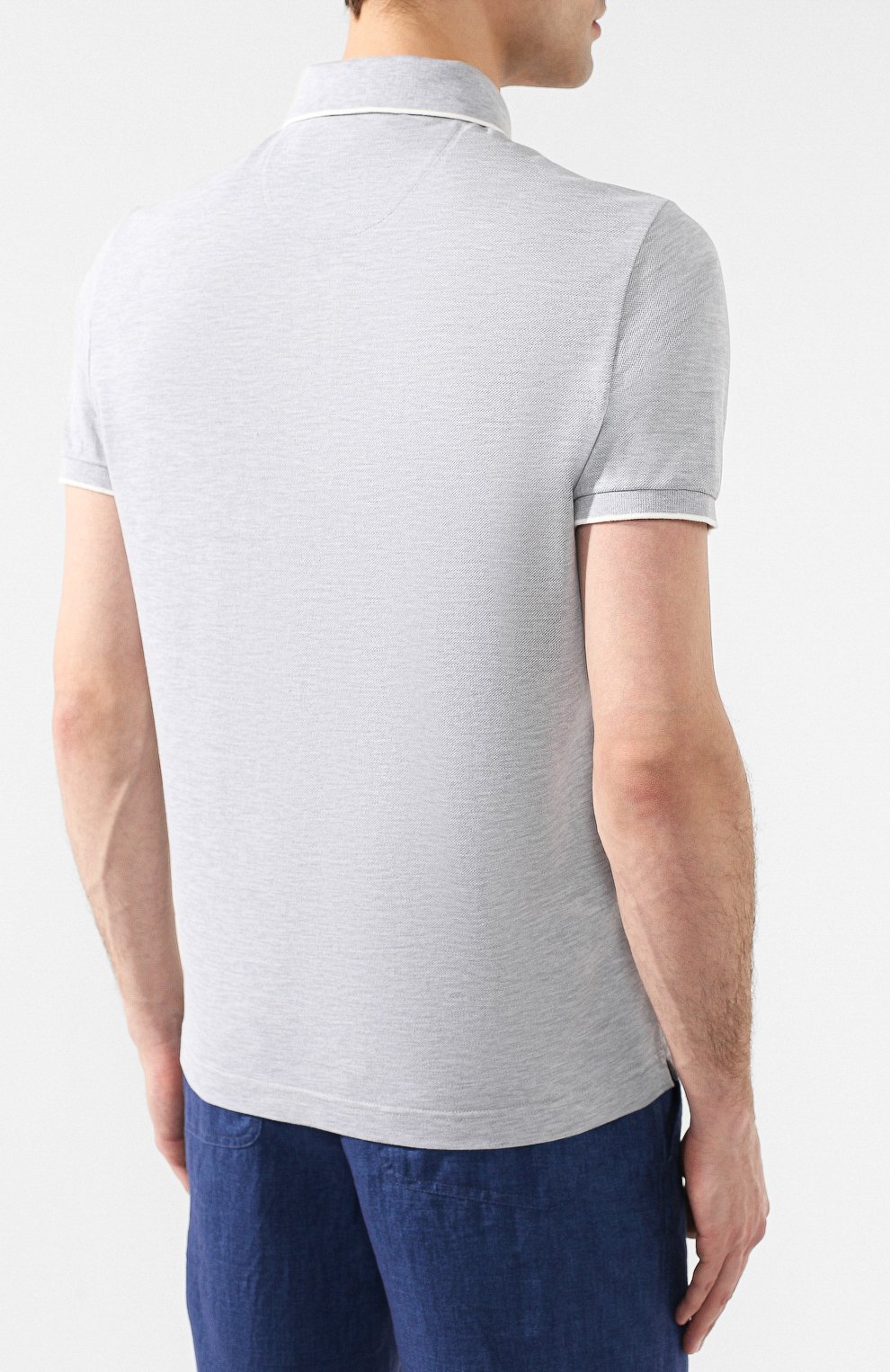 Хлопковое поло LORO PIANA, арт. FAI0485, фото 4