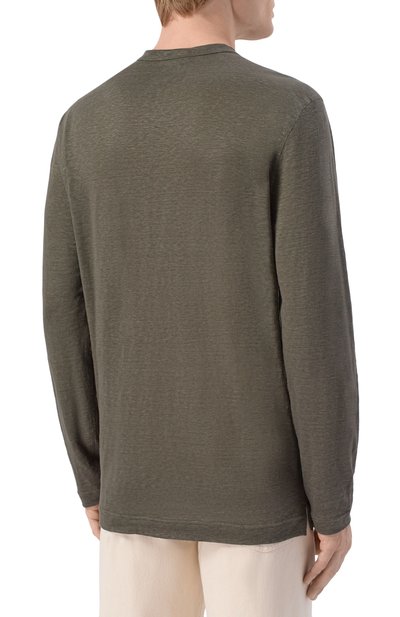 Льняной лонгслив-хенли STEFANO RICCI, арт. K919510S4B/T26205, фото 4