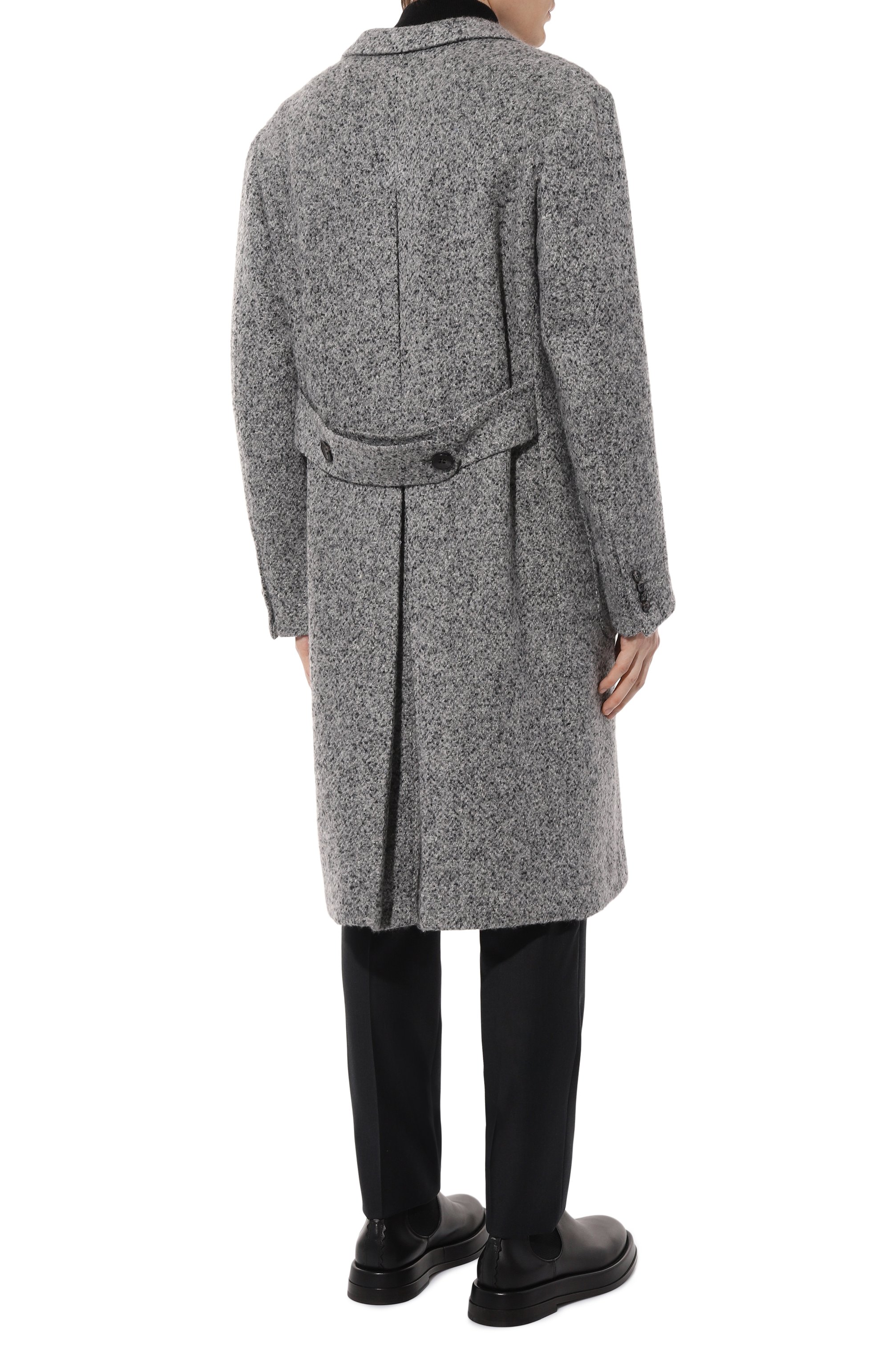 Пальто из шерсти и кашемира KITON, арт. US201LK0148E02, фото 4