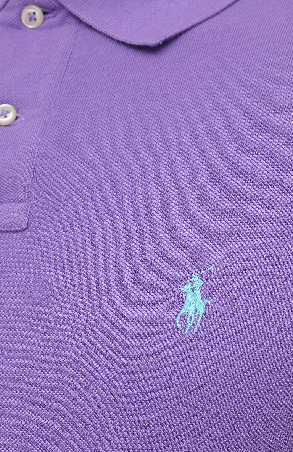 Хлопковое поло POLO RALPH LAUREN, арт. 710795080, фото 5