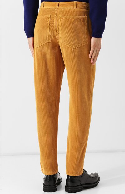 Вельветовые брюки прямого кроя GUCCI, арт. 524727/XD839, фото 4