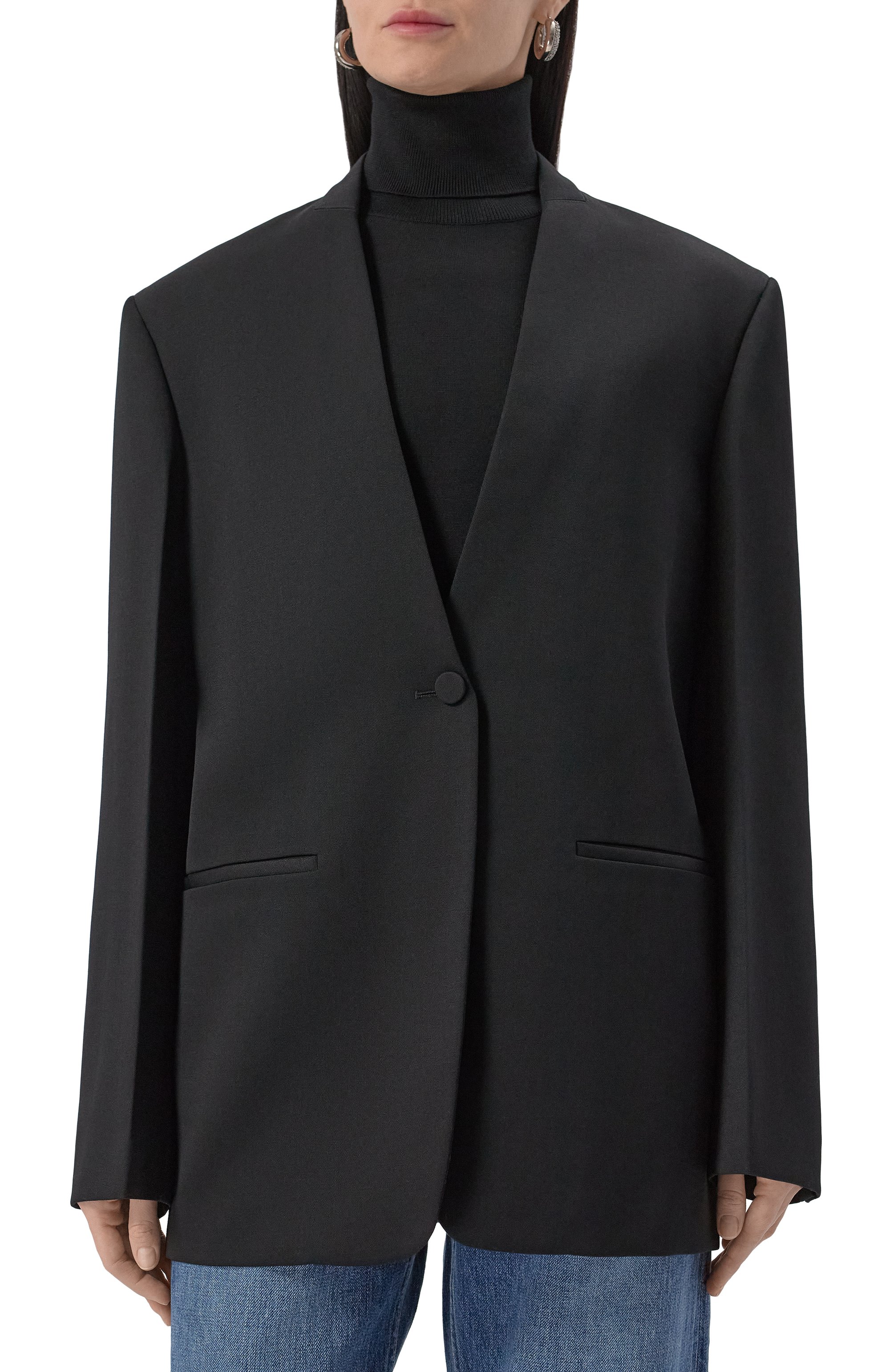 Шерстяной жакет JIL SANDER, арт. J04BN0108-J40021, фото 3