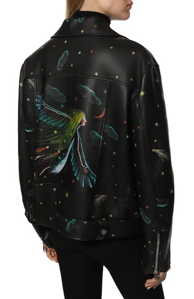 Кожаная куртка OLOLOL, арт. OLCLT001/900.PRINT.WINGS/W22, фото 4