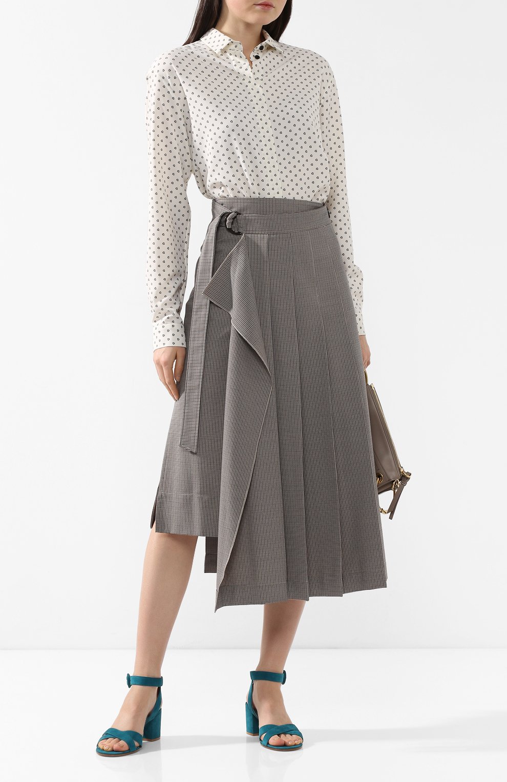 Замшевые босоножки frida GIANVITO ROSSI, арт. G31446.60RIC.CAMM0SC, фото 2