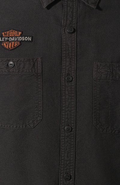 Хлопковая рубашка genuine motorclothes HARLEY-DAVIDSON, арт. 99103-20VM, фото 5