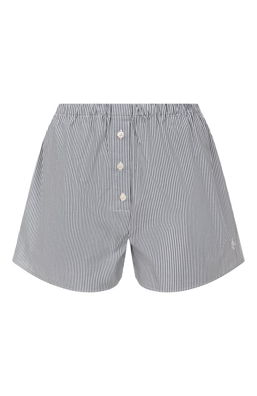 Хлопковые шорты Sporty and Rich SH035606302ST71 Зелёный SH035606302ST71