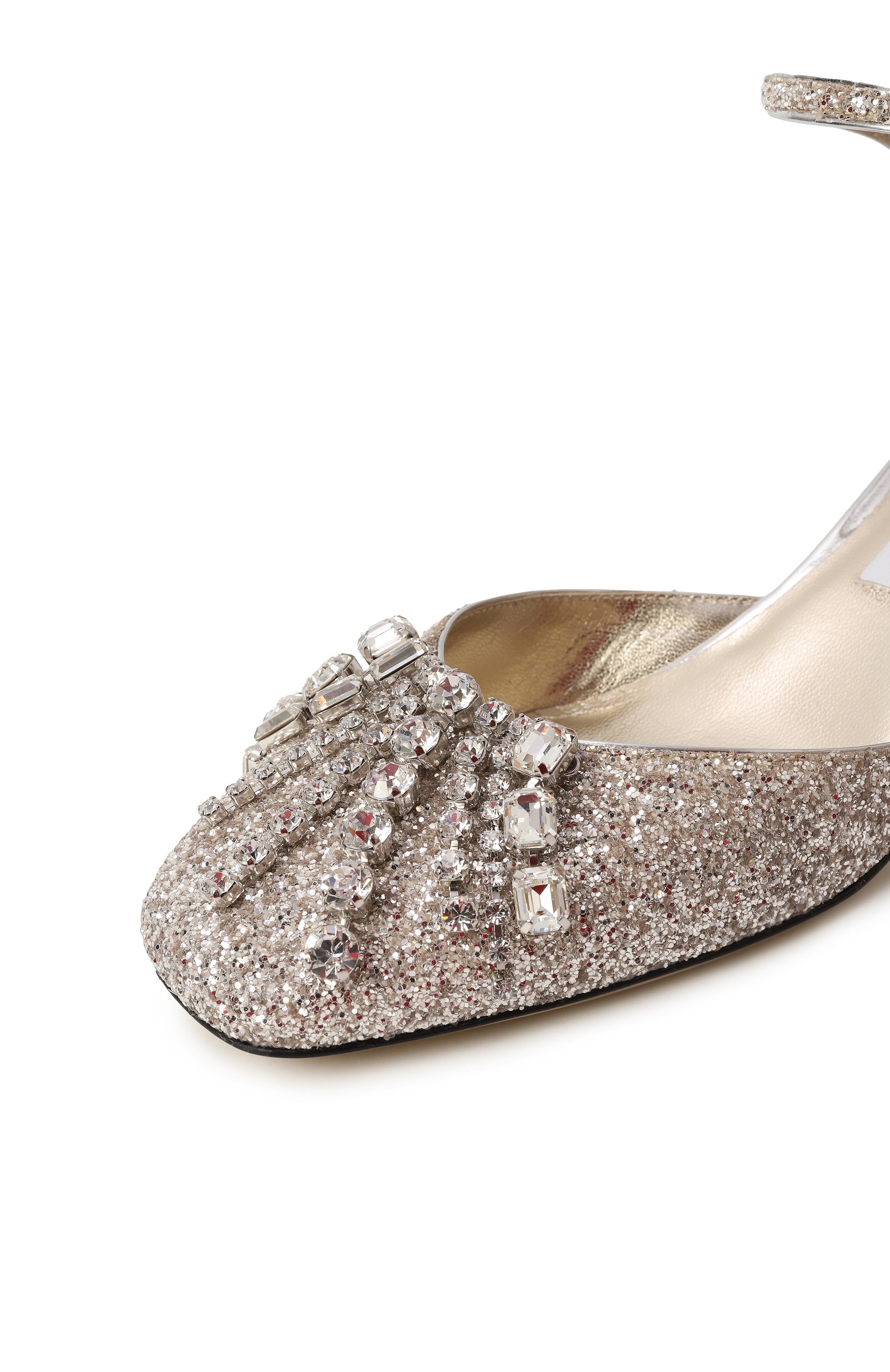 Текстильные туфли verity 45 JIMMY CHOO, арт. VERITY/BH 45/GKN, фото 7