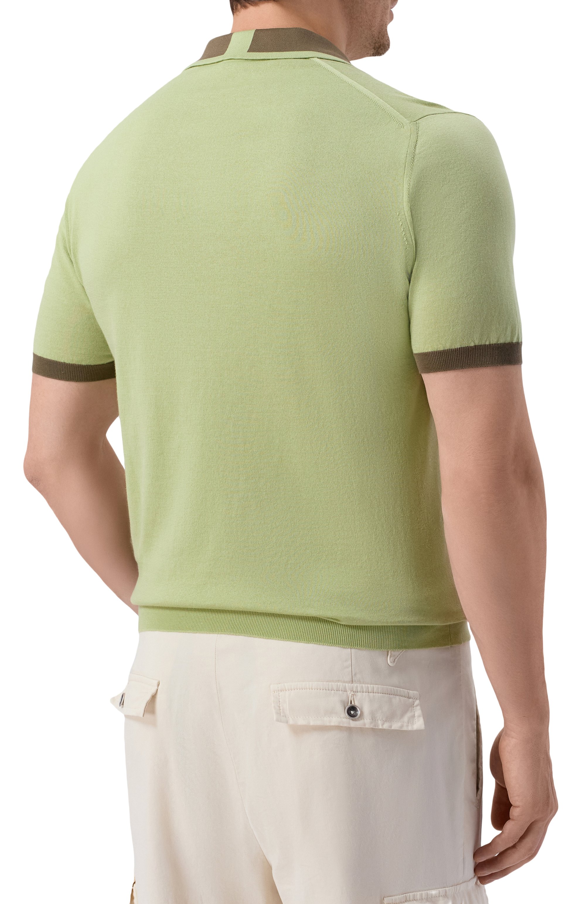 Хлопковое поло KITON, арт. UMK0571, фото 4