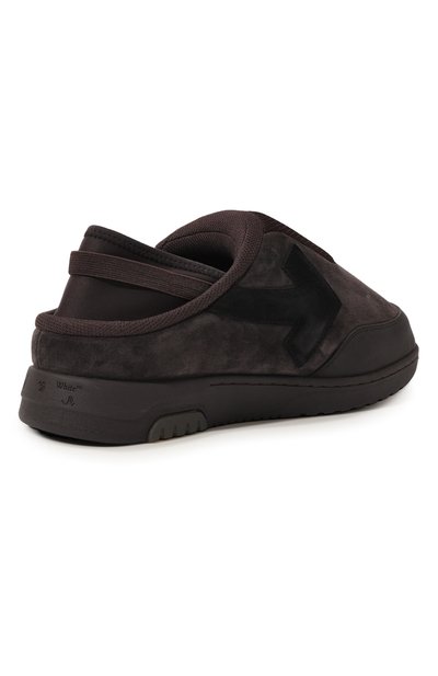 Замшевые слипоны OFF-WHITE, арт. OMIA246F22LEA0011010, фото 5