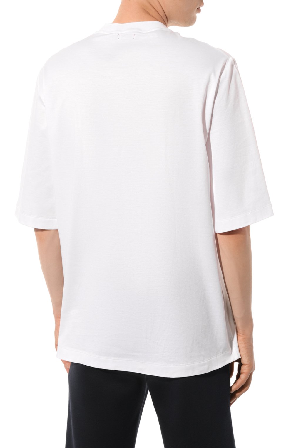 Хлопковая футболка KITON, арт. UMC023K06R49, фото 4