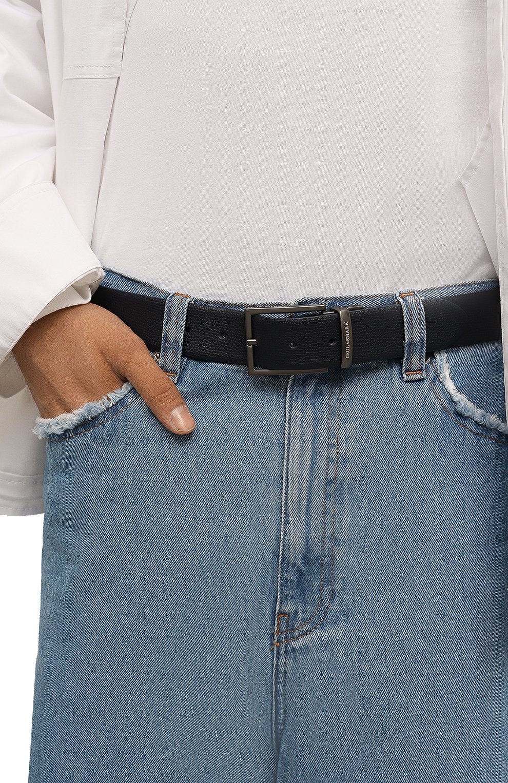 Кожаный ремень PAUL&SHARK, арт. 14316024, фото 2