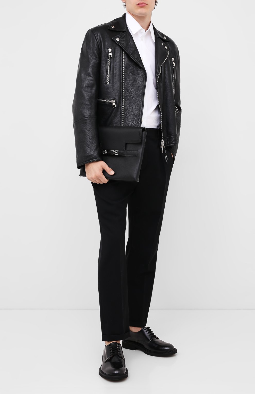 Кожаный клатч volt BALLY, арт. V0LT/00, фото 2