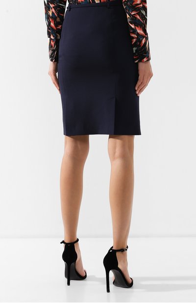 Юбка из смеси шерсти и шелка RALPH LAUREN, арт. 290739825, фото 4