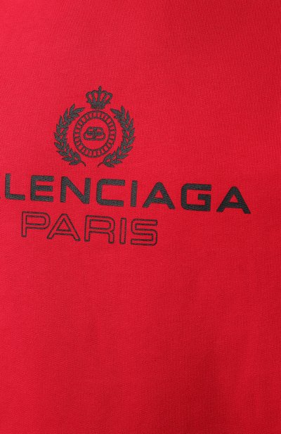 Хлопковое худи BALENCIAGA, арт. 570811/TGV70, фото 5
