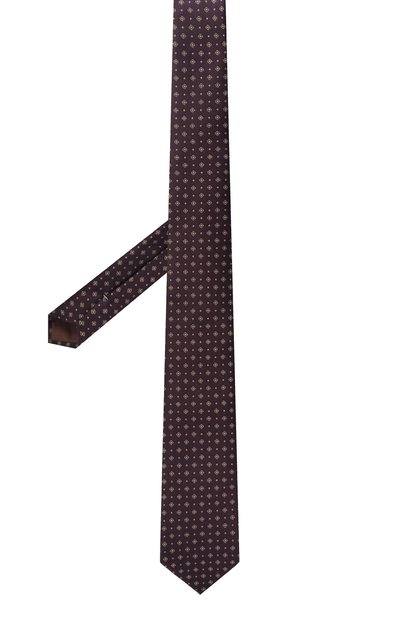 Шелковый галстук CANALI фиолетового цвета по цене 21000 руб., арт. 18/HJ04416, фото 3 Шелковый галстук CANALI, арт. 18/HJ04416, фото 3