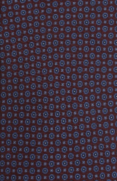 Шелковый галстук CORNELIANI бордового цвета по цене 19950 руб., арт. 90U390-2820314/00, фото 4 Шелковый галстук CORNELIANI, арт. 90U390-2820314/00, фото 4