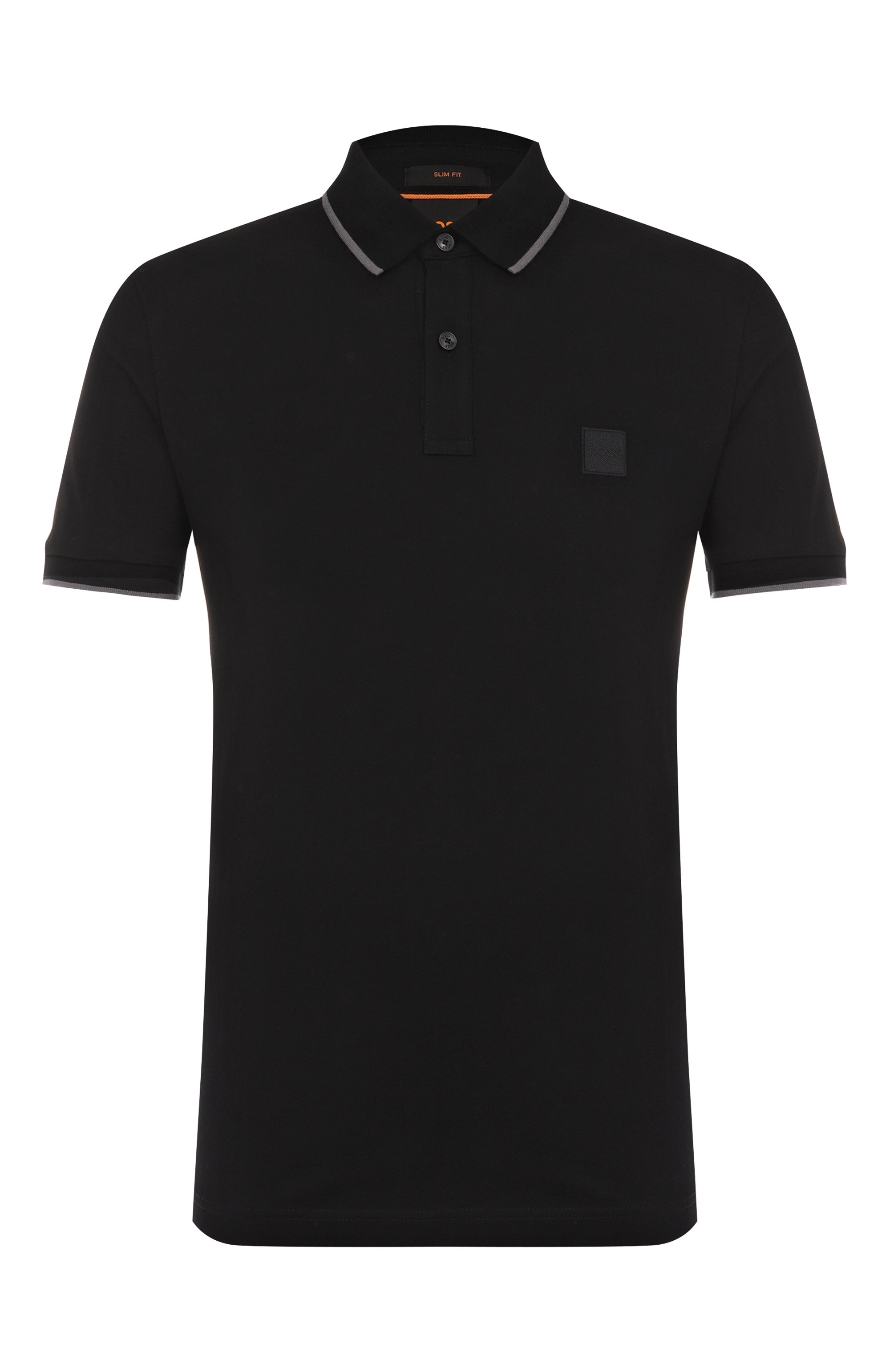 Хлопковое поло BOSS ORANGE, арт. 50507699, фото 1