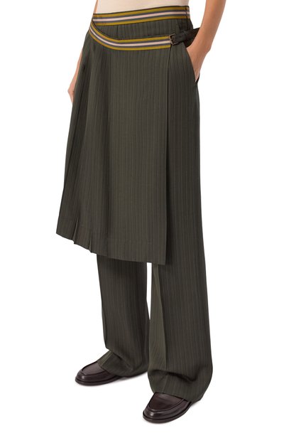 Брюки из вискозы DRIES VAN NOTEN, арт. 010932/4066, фото 3