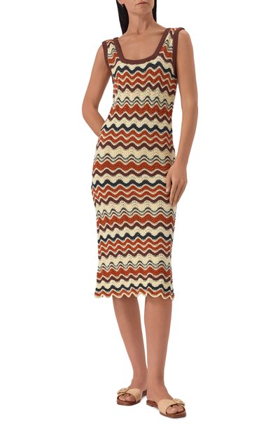 Хлопковое платье MOTHER, арт. 82366-1786, фото 2