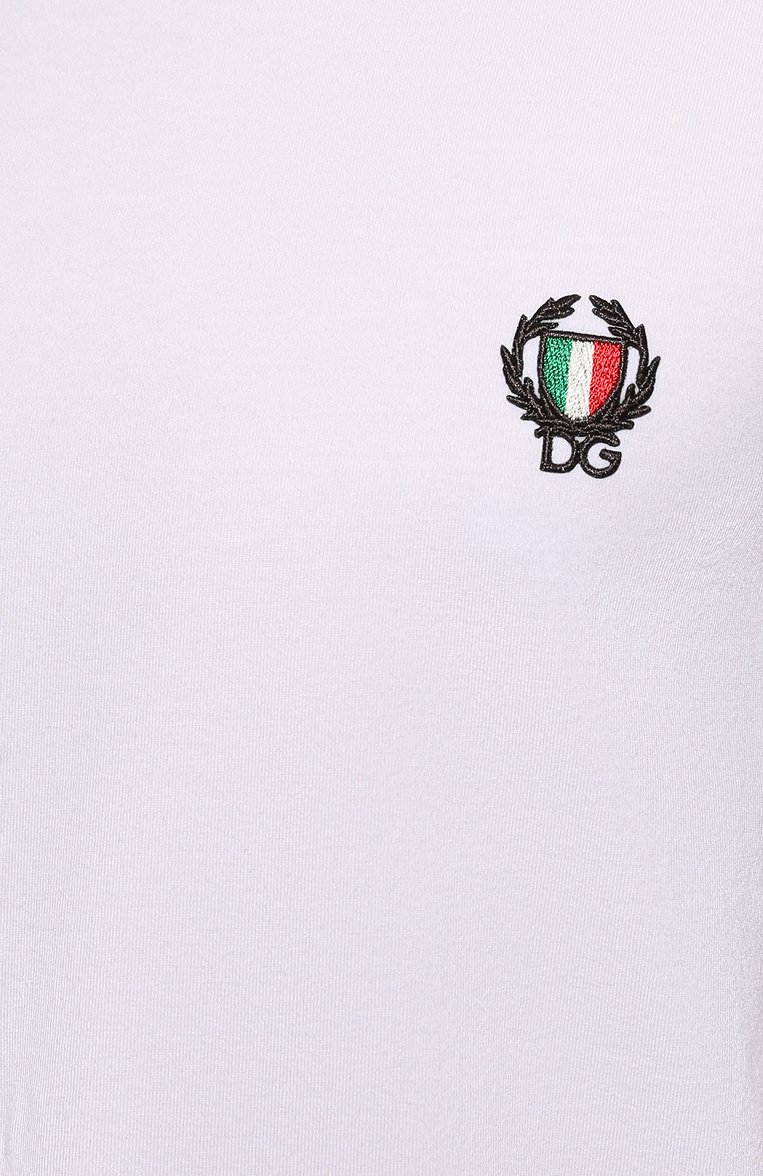 Хлопковая футболка DOLCE & GABBANA, арт. M8C03J/FUECG, фото 1